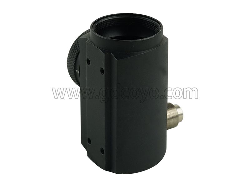 CNC光学视觉镜头铝配件精密机加工车铣复合