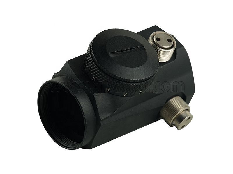 高精密CNC光学视觉镜头铝配件车铣复合机加工服务