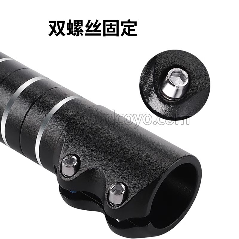 山地自行车把立增高器铝合金车把加高龙头抬升延长器可调配件通用